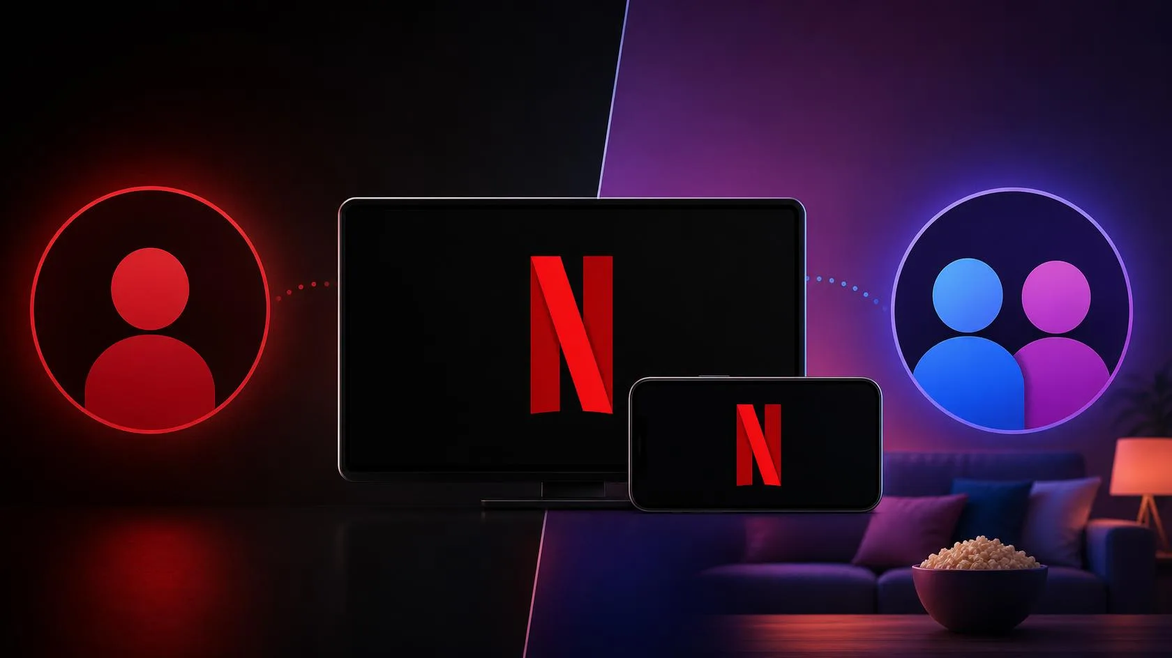 Penjelasan Perbedaan Akun Netflix 1P1U dan 1P2U